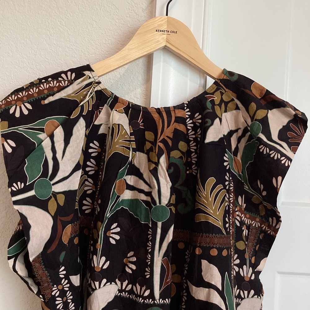Anthropologie Velvet Graham Silk & Cotton Top - Picture 11 of 12